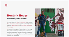 Desktop Screenshot of hen-drik.de
